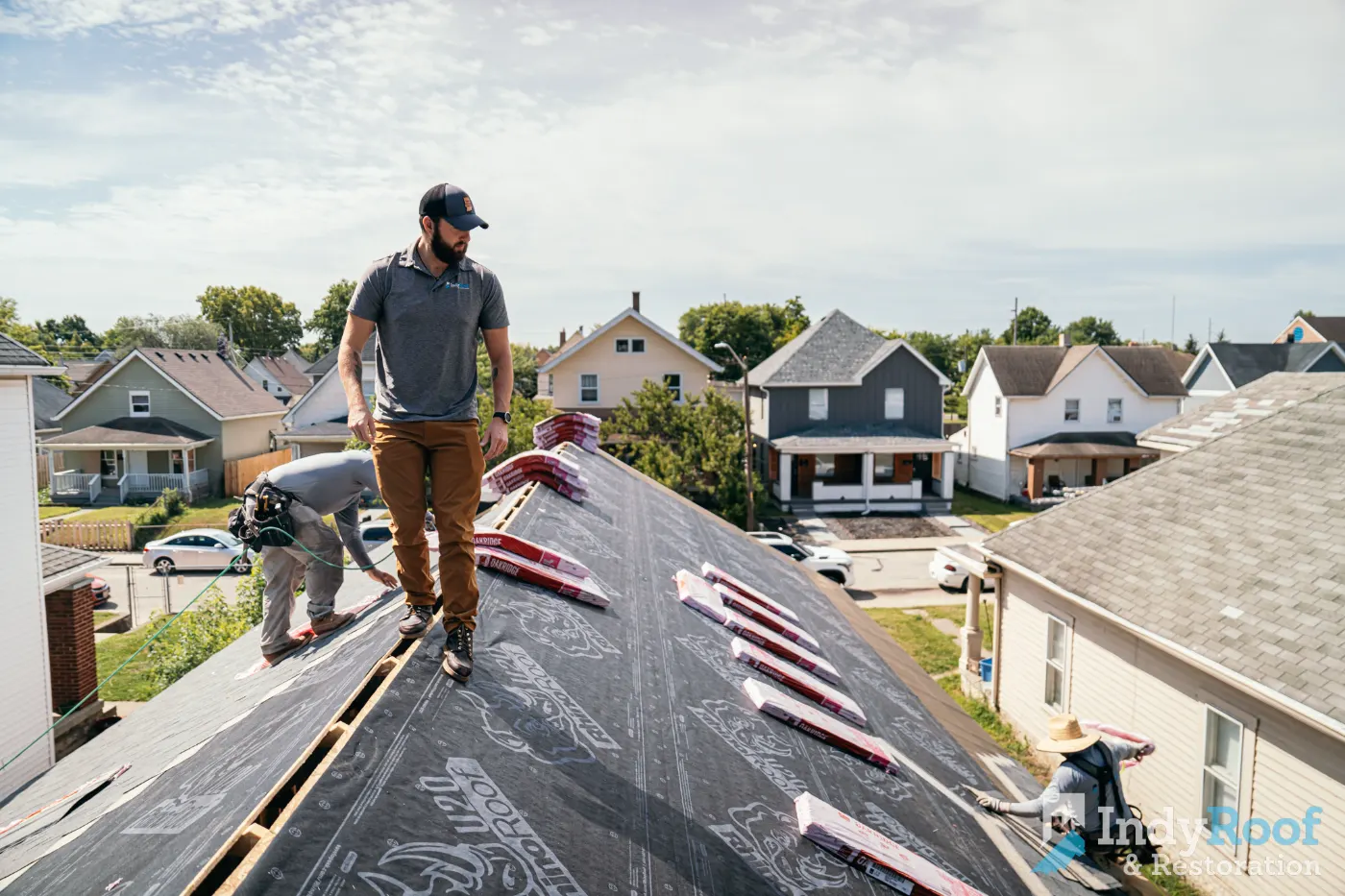 Commercial roof inspection documented in Avian Glen